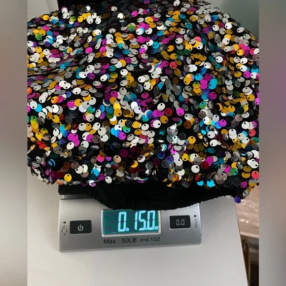 Sequin Multicolor Women's Top size XL - NWOT - Picture 8 of 9